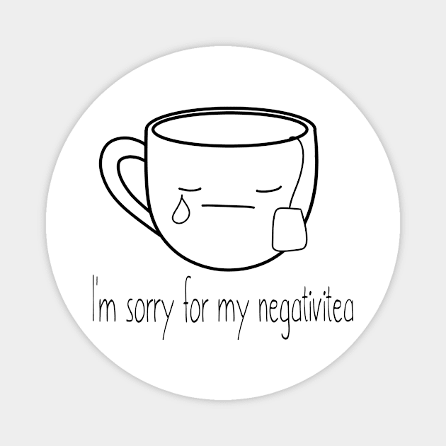 Negativitea Magnet by Octeapus